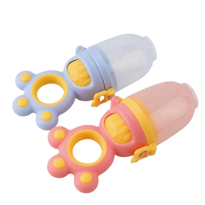 Fruit Pacifier Feeder with Protective Cover