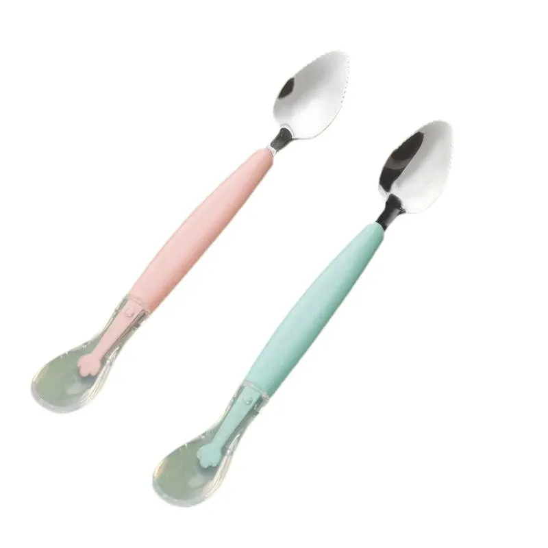 2-in-1 Double-Headed Baby Feeding Spoon