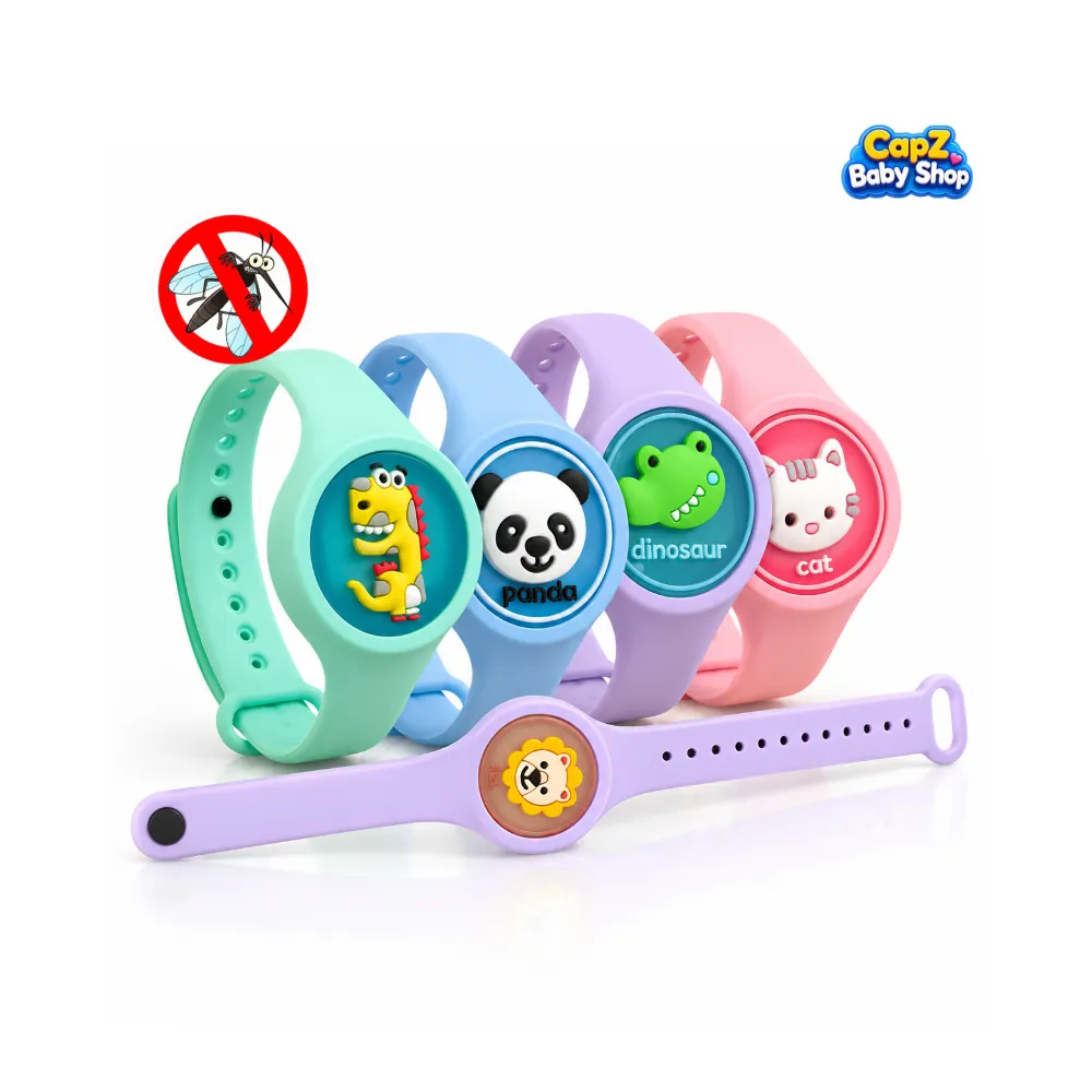 Anti-Mosquito Baby safety Insect Repellent Bracelet Gift with LED Light & Natural Extract