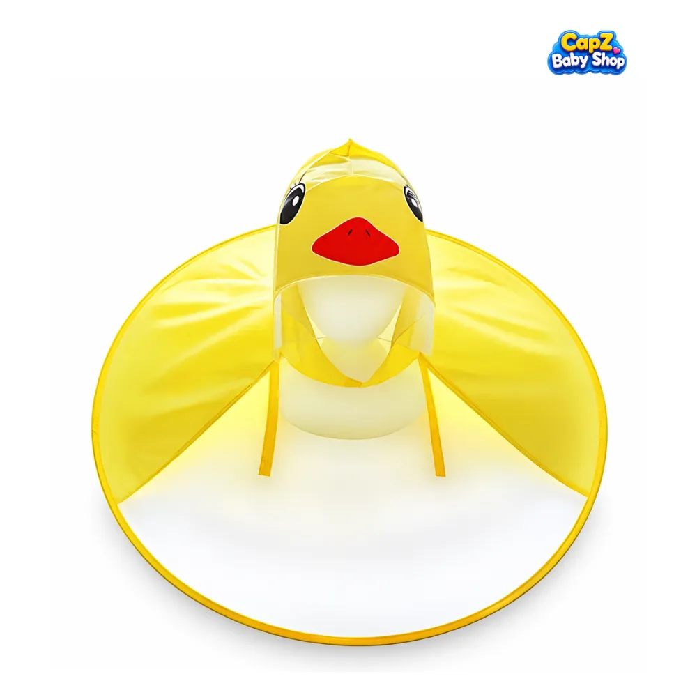 Buy Cute Yellow Duck Umbrella for Kids | Hands-Free Rain in BD
