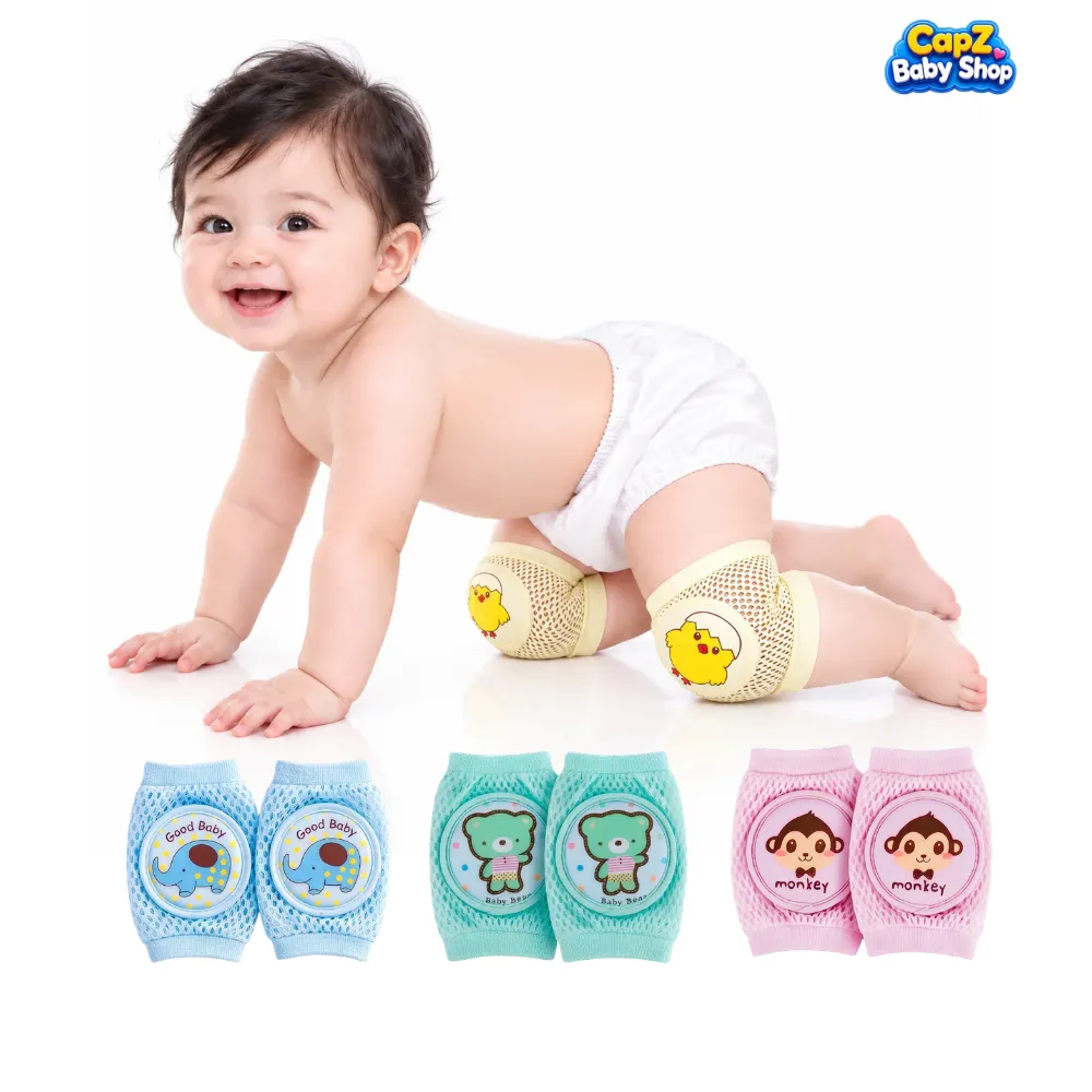 Kids Knee Pads for Crawling and Walking Learners, Breathable Mesh Fabric, Soft Sponge Cushioning, Infant Toddler Leg Guards, Baby Safety Gear at Best Price in BD